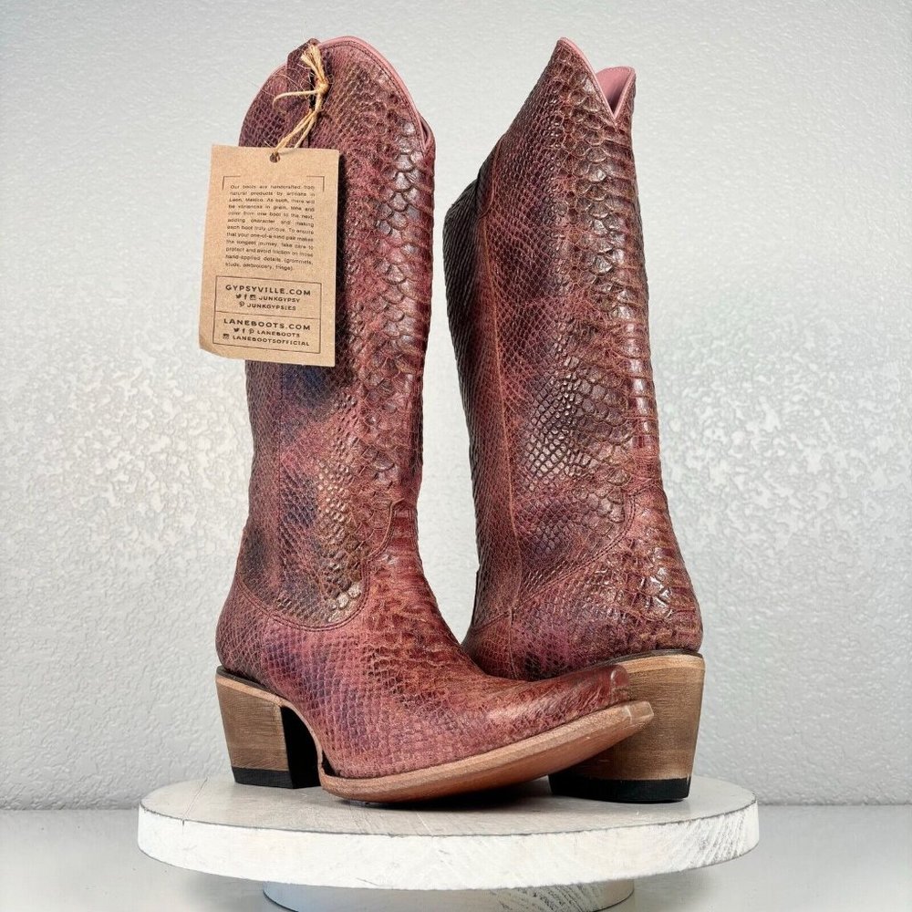 NEW Junk Gypsy Lane Desert Highway Pink Western Boots
